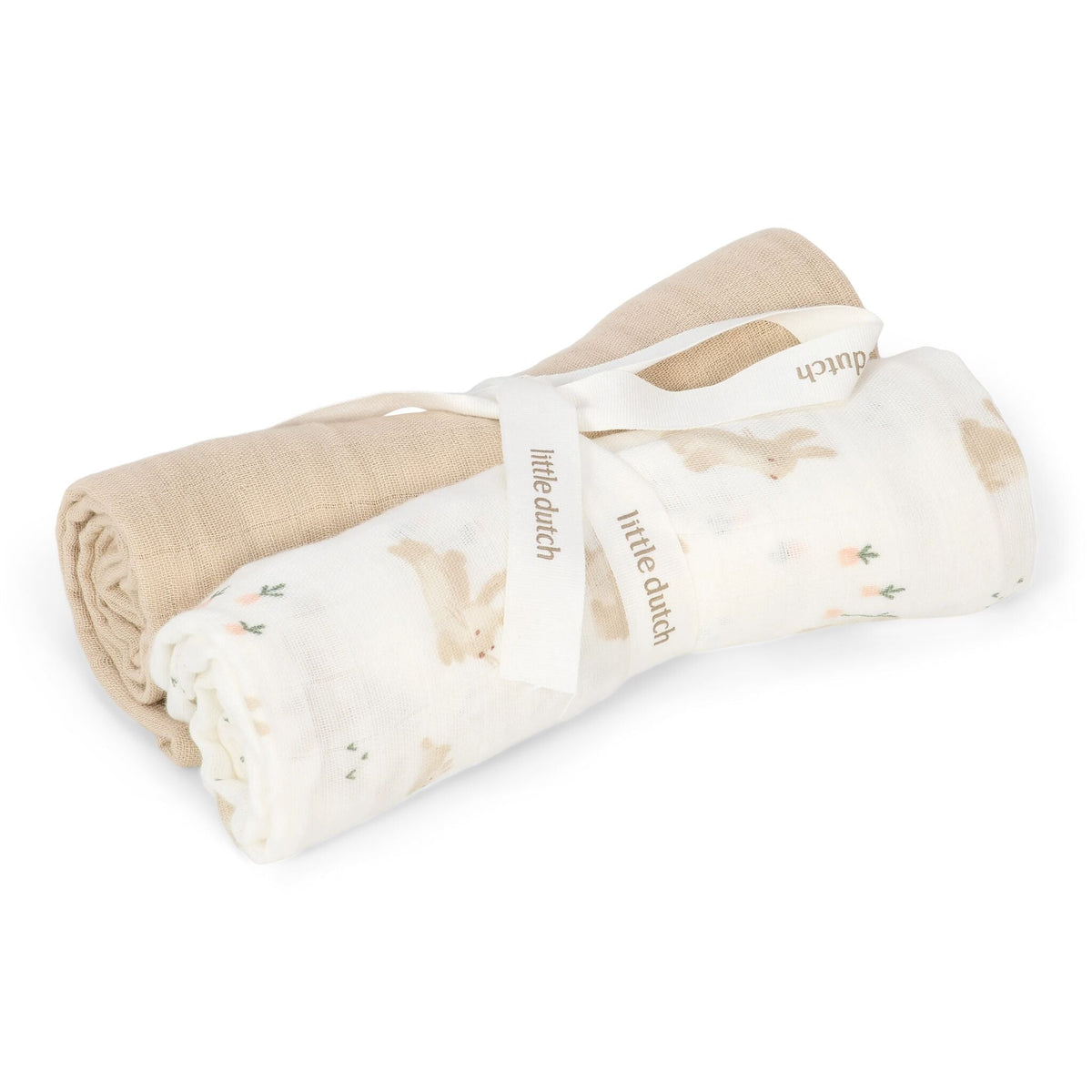 Little Dutch  Harsoliina 2 kpl 70x70 cm Baby Bunny