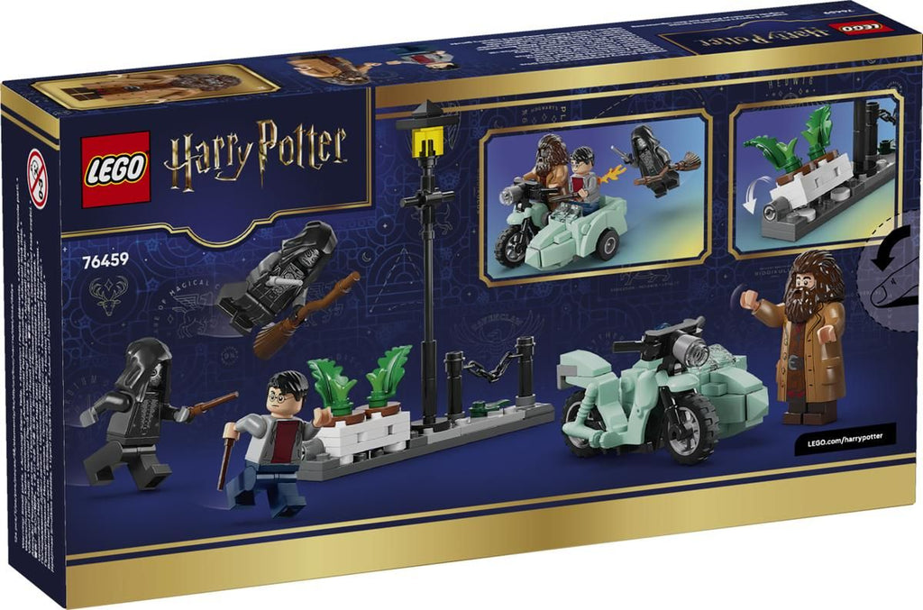 Lego Hagrid™ ja Harry pakenevat Likusteritieltä
