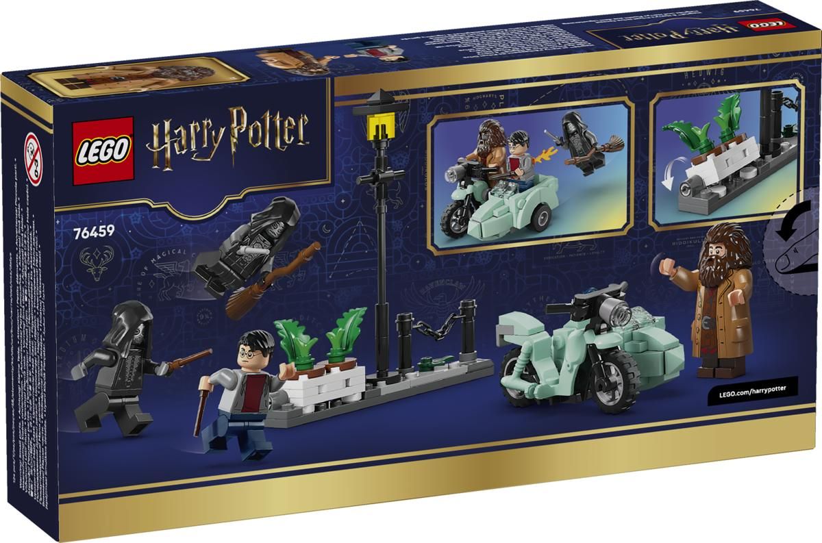Lego Hagrid™ ja Harry pakenevat Likusteritieltä