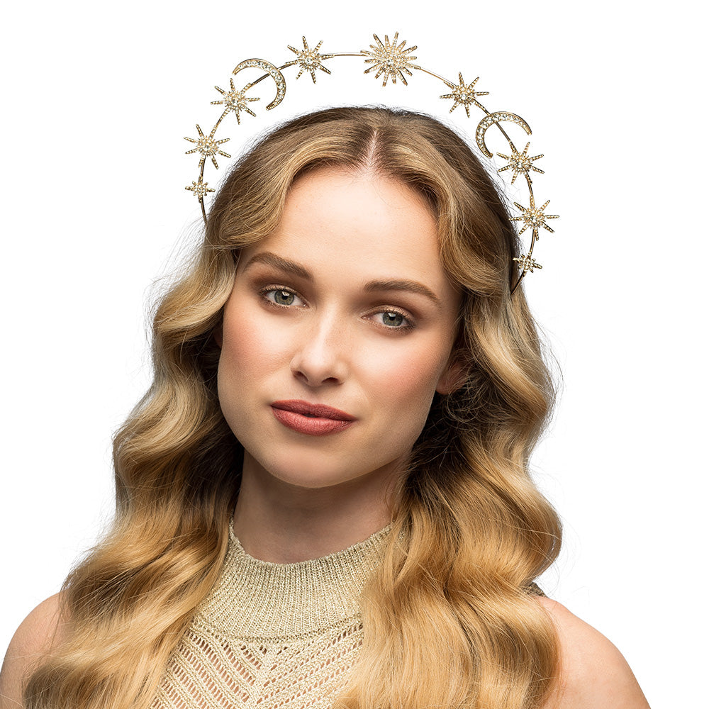 Tiara Metallinen Halo Calypso