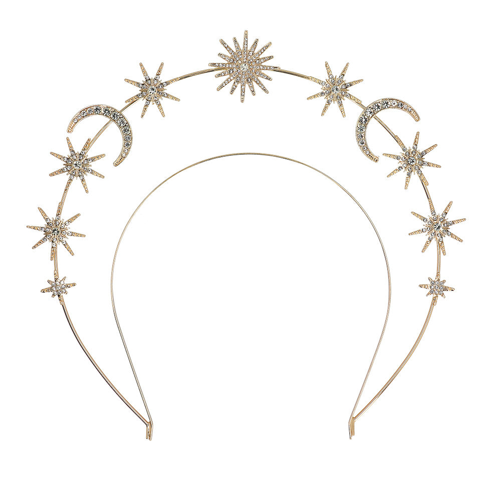 Tiara Metallinen Halo Calypso