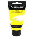 Renaissance akryylimaali 75ml, Lemon Yellow Laadukas akryylimaali vaativampaankin kayttoon. Maali soveltuu paperille,