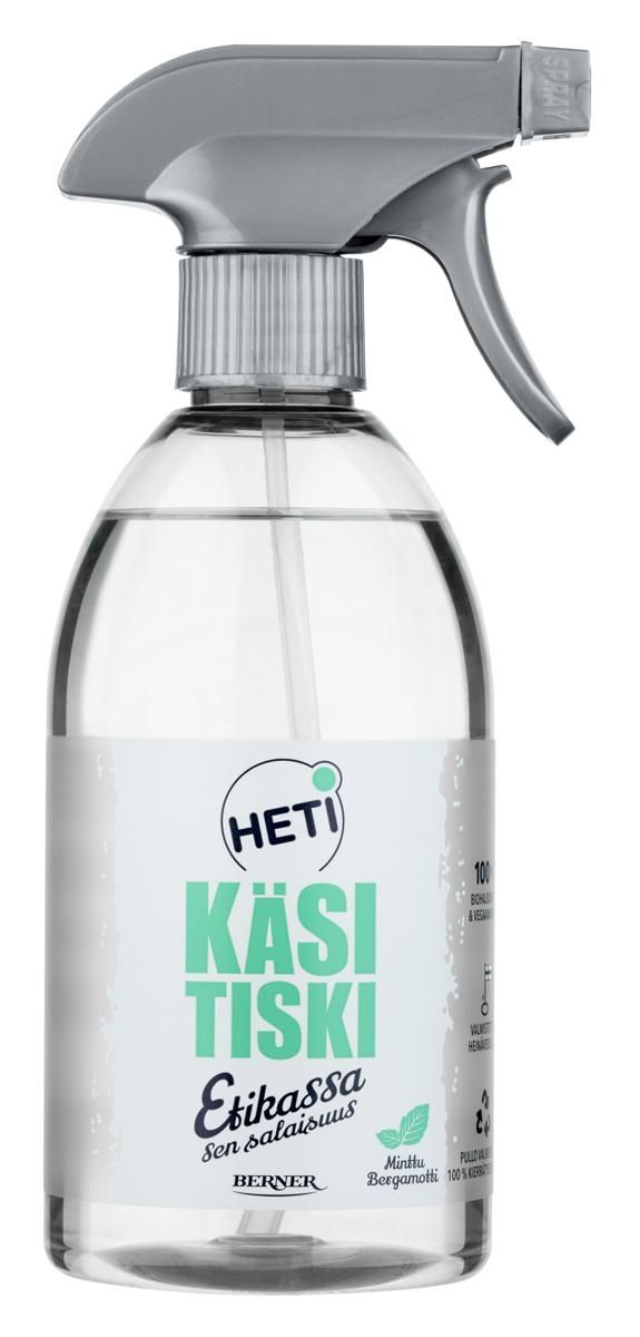 Heti bergamotti minttu 500 ml käsitiskispray