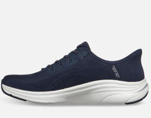 Skechers naisten Relaxed Fit: Slip-ins: D'Lux Comfort 2.0 - Supernova - Navy Koe kevyt ja iskuja vaimentava mukavuus