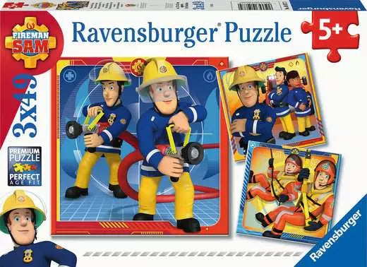 Palapeli 3x49p Ravensburger