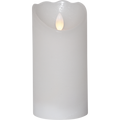 Glow LED-kynttilä 15 cm Valk.