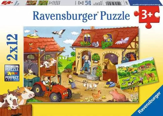 Ravensburger Palapeli 2x12p