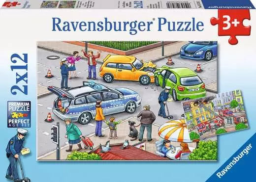 Ravensburger palapeli 2x12p