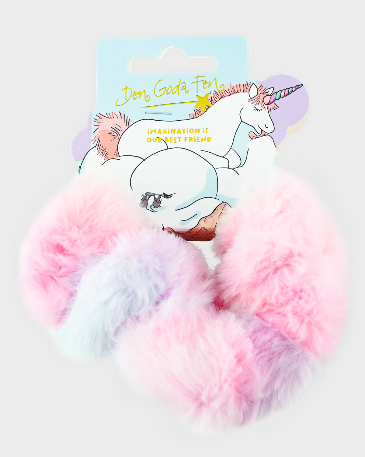 Scrunchies 2 kpl Plush Multi