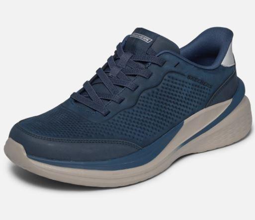 Skechers Relaxed Fit: Slip-ins: Slade 2.0 - Waybound - Navy Koe vaivaton tyyli ja mukavuus Skechers Hands Free Slip-ins®