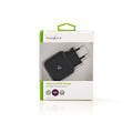 Nedis seinalaturi, 2 x USB 4,8A Lataa kahta alypuhelinta tai tablettia samanaikaisesti talla Nedis® kaksiporttisella