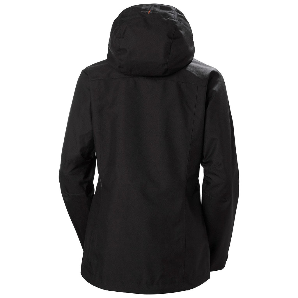 Helly Hansen Work Wear Naisten Luna Vedenpitava Kuoritakki musta Luna-kuoritakki on naisten suunnittelema ja testaama vaate,