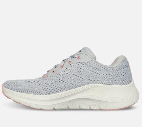 Skechers naisten Arch Fit 2.0 - Big League Harmaa Tutustu eleganttiin ja alykkaaseen Arch Fit -malliin, joka tarjoaa