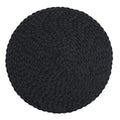 Place Mat Tellus 38 cm Musta