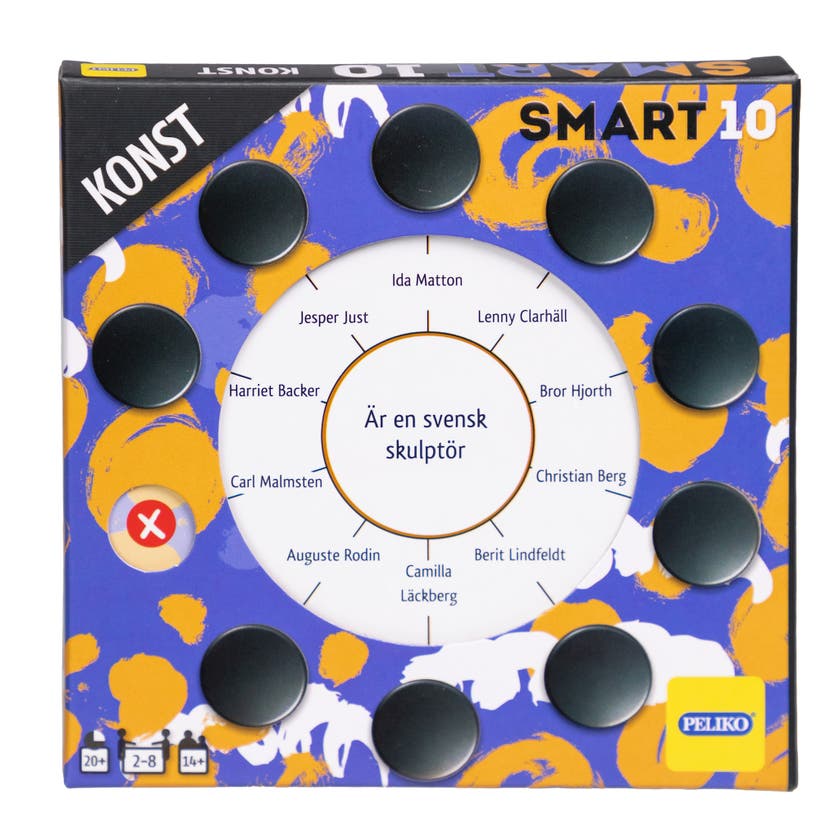 Smart 100 Frågekort Konst