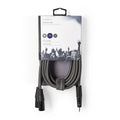 Nedis XLR-Audiokaapeli  2 xUros-Uros, 3,5 mm 3M Kytke soittimia, mikrofoneja, vahvistimia ja DJ-laitteita toisiinsa talla