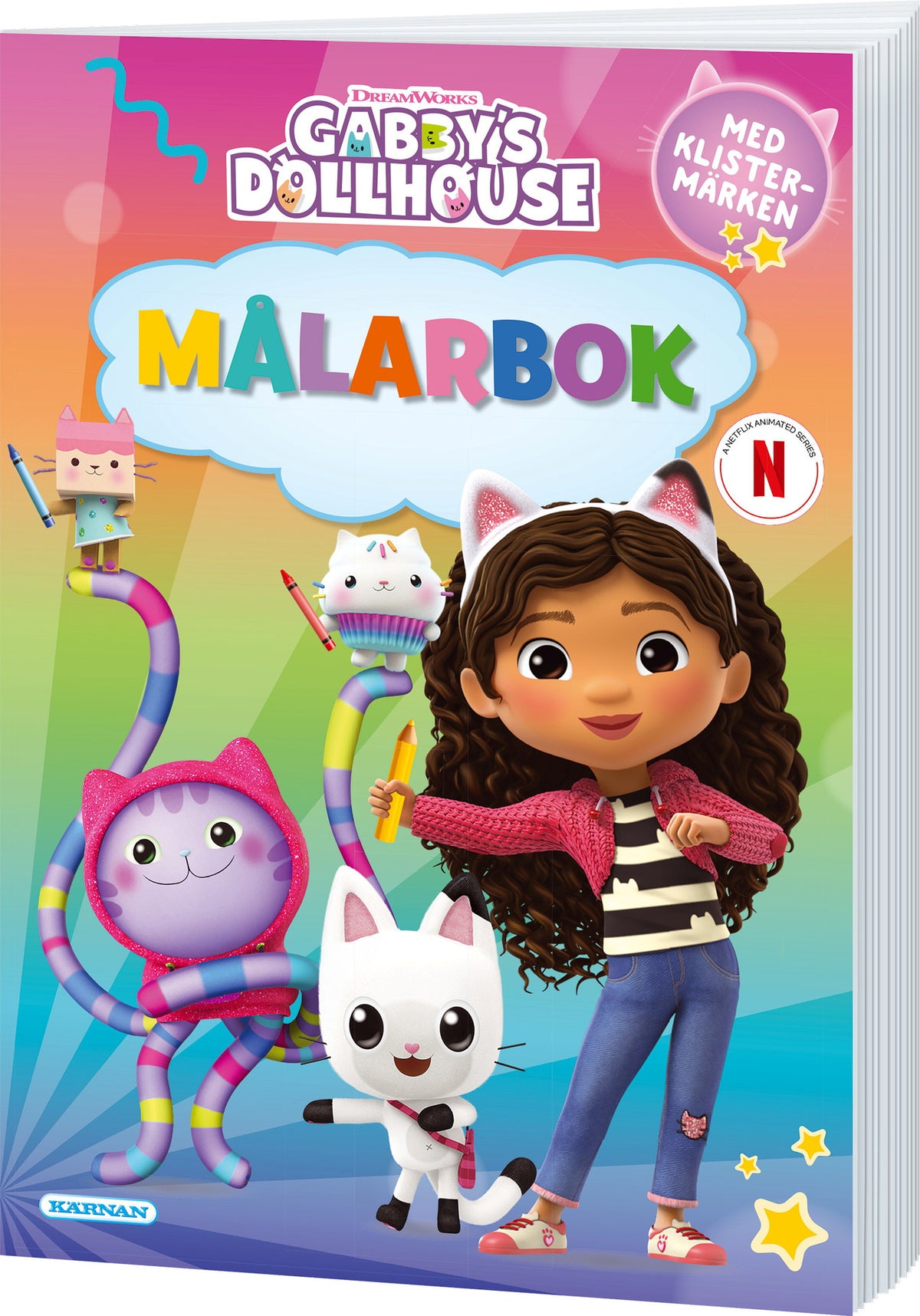 Gabbys Dockhus Målarbok