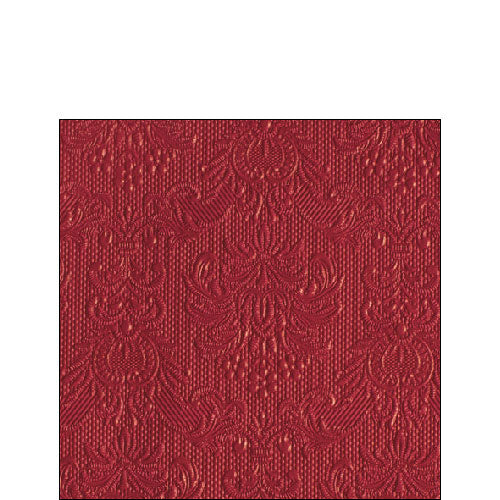 Ambiente Servetit 25 cm Elegance Dark Red