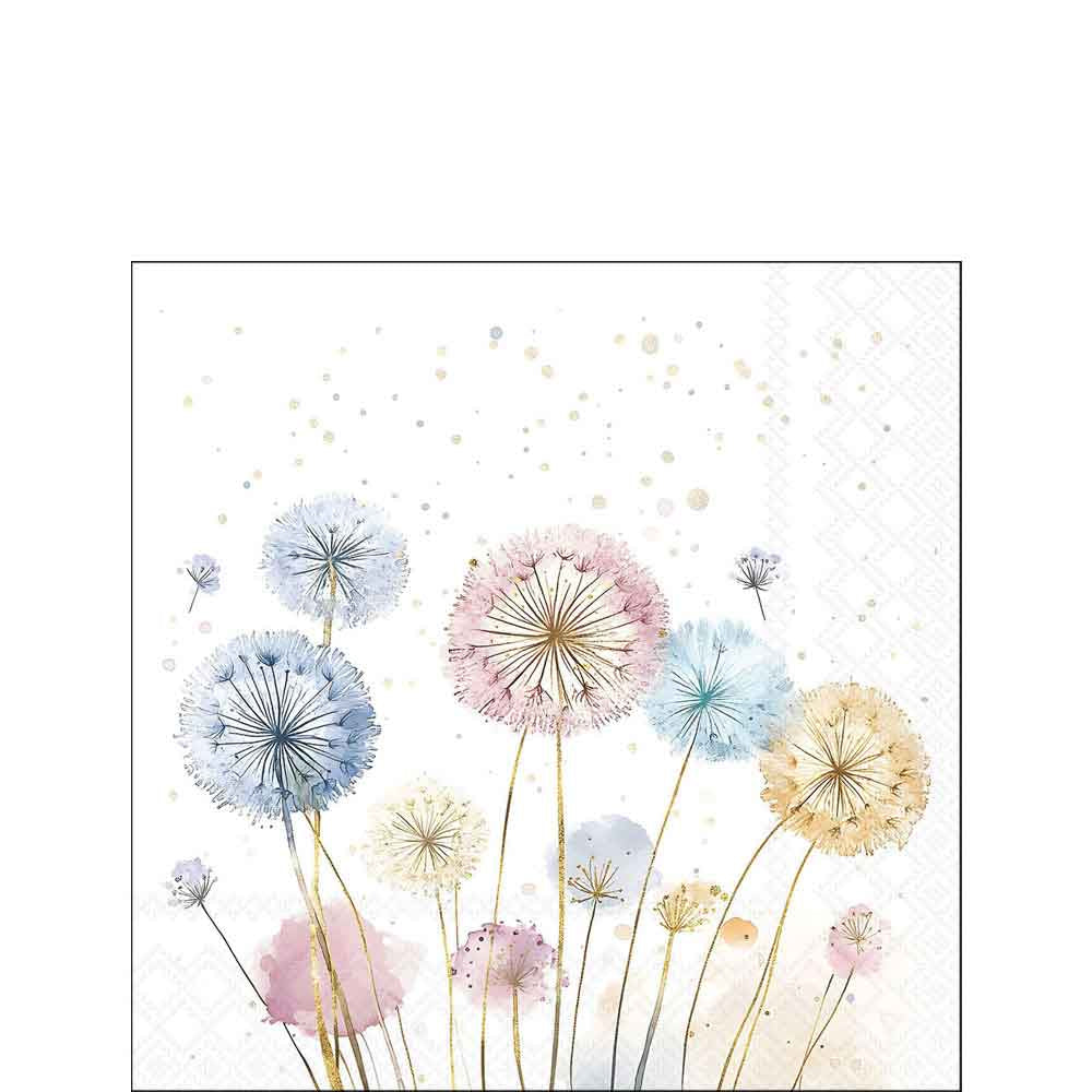 Ambiente Servetit 25 cm Dandelions