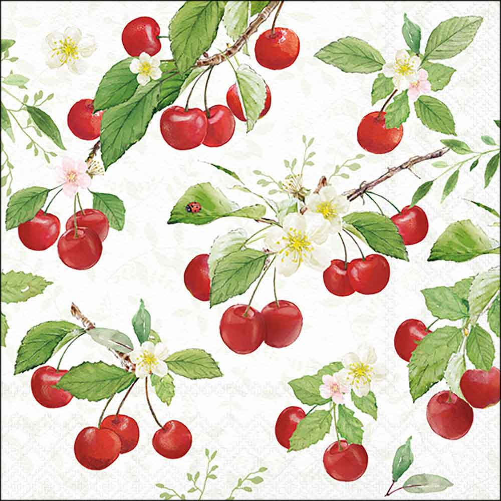 Ambiente Servetit 33 cm Fresh Cherries