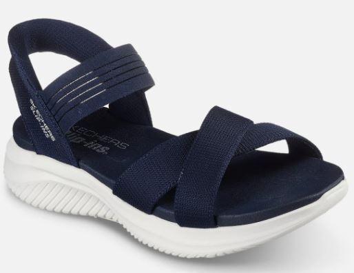 Skechers naisten Slip-ins: Ultra Flex 3.0 - Never Better - Navy Nauti aurinkoisista paivista ja mukavasta tuulenvireesta