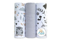 Egakids Harsoliina 60x80cm 3kpl Laadukkaat EgaKIDS-harsoliinat 100% puuvillaa.