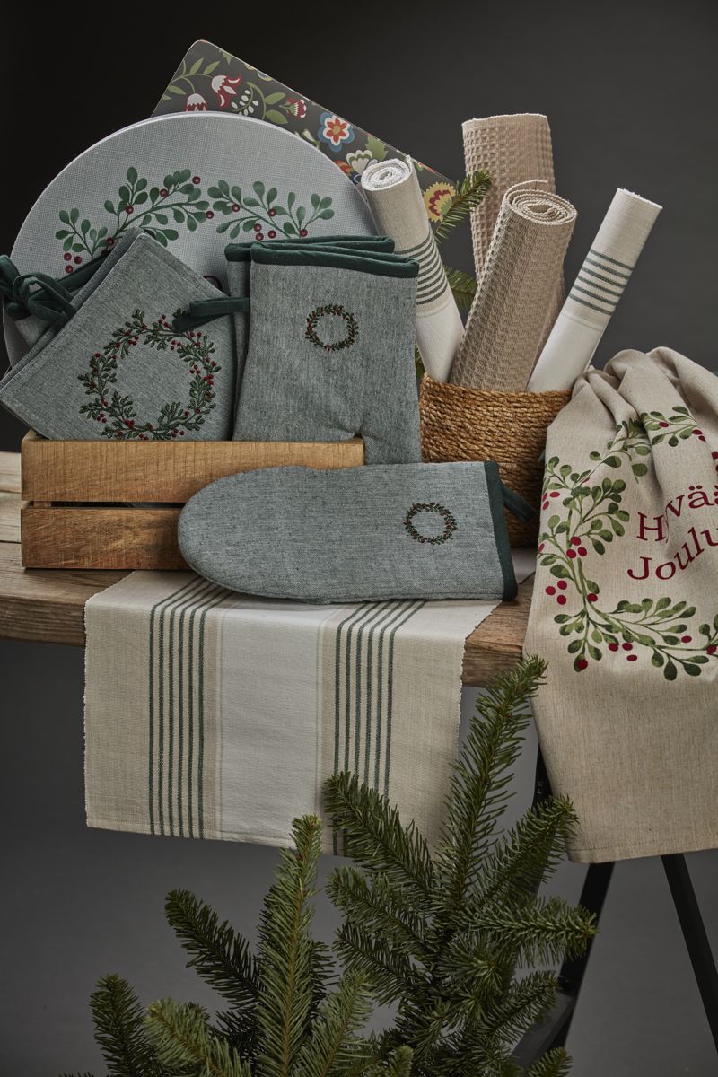 Nh Patakinnas Garland Vihreä 15x30 cm