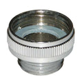 Muunnosnippa 3/4" sisa - 1/2" ulko kromattu