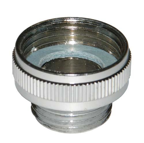 Muunnosnippa 3/4" sisa - 1/2" ulko kromattu