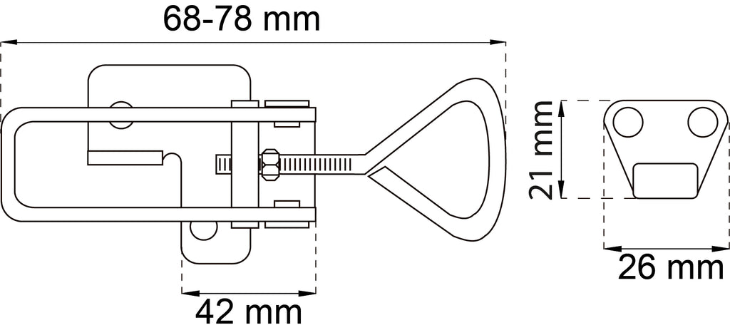 Laatikonsalpa 4091-4010 sink IP