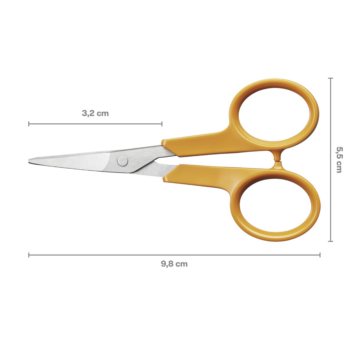Fiskars Classic Kynsisakset Kaarevateräiset