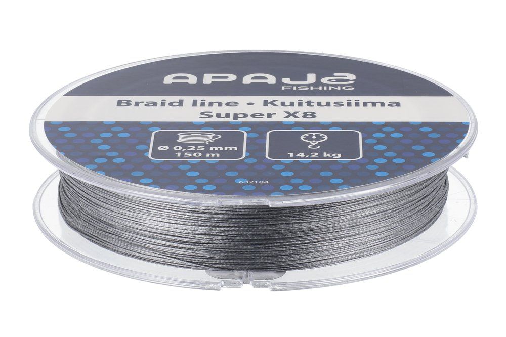 Apaja Kuitusiima Extreme X8 150 m 0,25 mm 14,2 kg