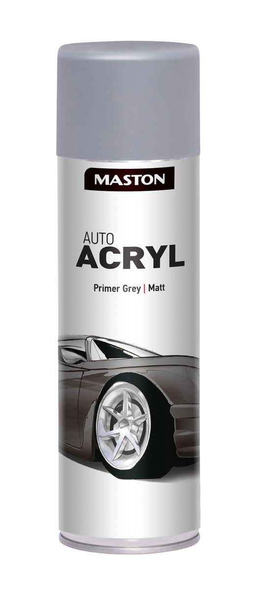 Spraymaali AutoACRYL Pohjamaali Harmaa 500 ml