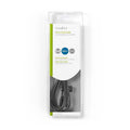 Nedis stereoaudiokaapeli 3,5mm 2M Tama stereoaanikaapeli, jossa on 3,5 mm liittimet, soveltuu aanilaitteiden, kuten