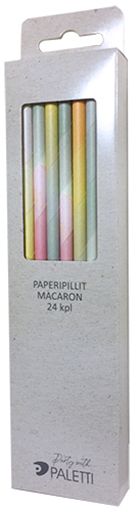 Paperipilli Macaron 24 kpl