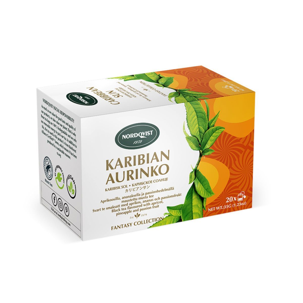 Karibian aurinko pussitee