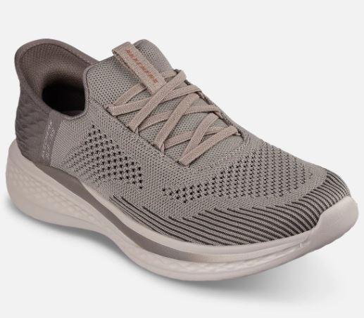 Skechers miesten Relaxed Fit: Slip-ins: Slade - Quinto - Natural Skechers Slip-ins -kengilla arjen mukavuudesta tulee