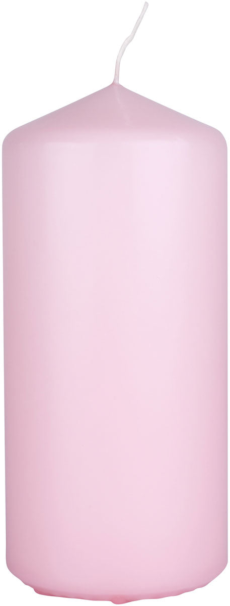 Pöytäkynttilä Parafiini Soft Pink 7x15 cm