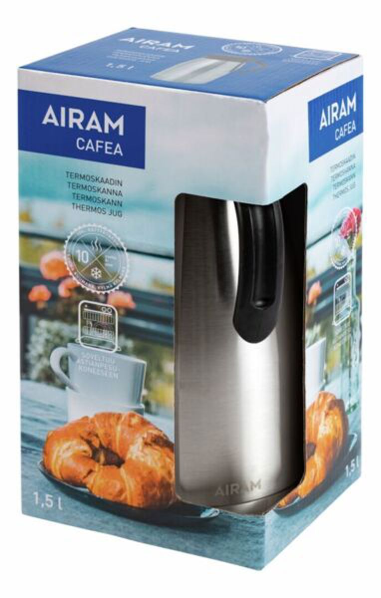 Airam Cafea Terästermoskaadin 1,5 l