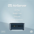 AirServer Connect 4K UHD Celeron J3455 RAM: 8Gb HDD: 60Gb usff