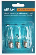 Airam VARALAMPPU 3W 14V E10