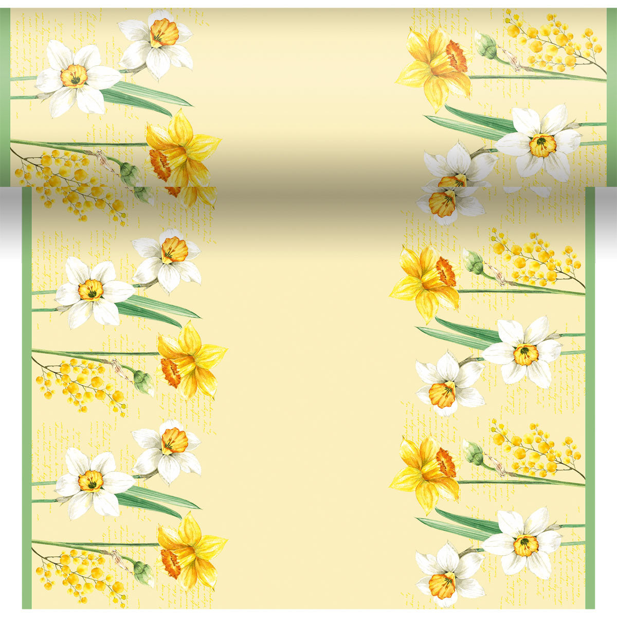 Duni Poikkiliina 0,4x4,8 m Spring Daffodil
