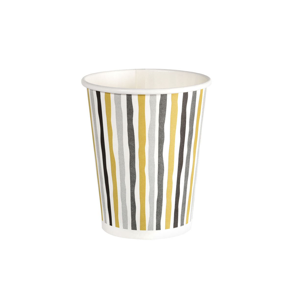 Duni Kartonkimuki Stripes Black