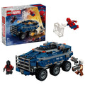 Lego Spider-Man ja vankilakuljetuksen takaa-ajo