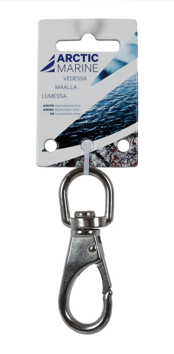Arctic Marine Karbiinihaka leikarilla 10x101 mm AISI316