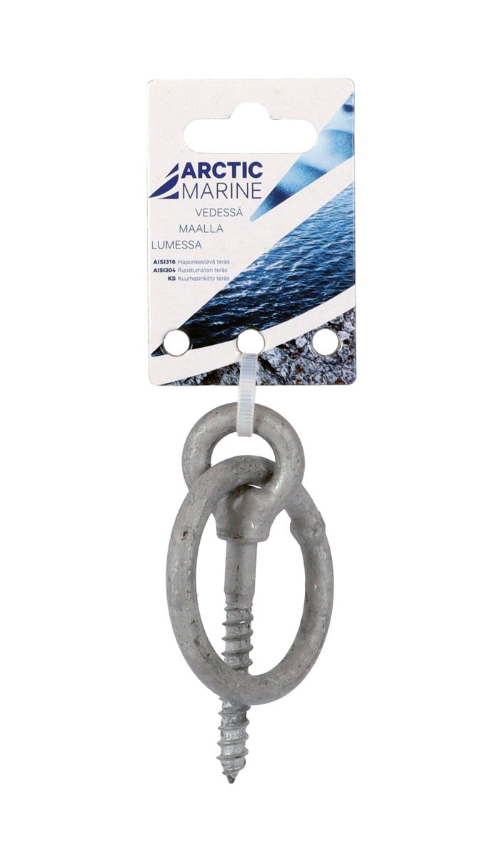 Arctic Marine Venerengas puukierteellä, 8x60 mm, kuumasinkitty