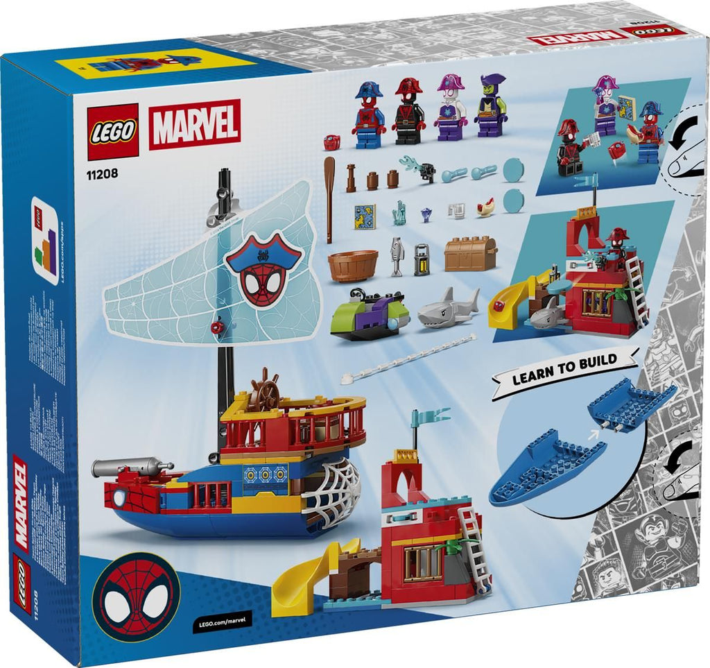 Lego Spideyn tiimin merirosvolaiva