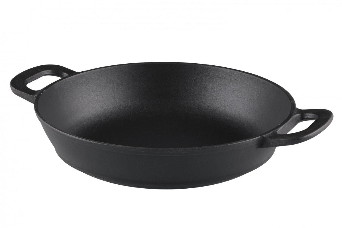 Mustang Valurauta wok-pannu Multigrill yhteensopiva halk. 30 cm