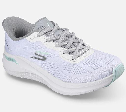 Skechers naisten Arch Fit 2.0 - Bold Motion - Valkoinen Arch Fit Stability™ Vauhdita arkeasi rennolla mukavuudella Skechers