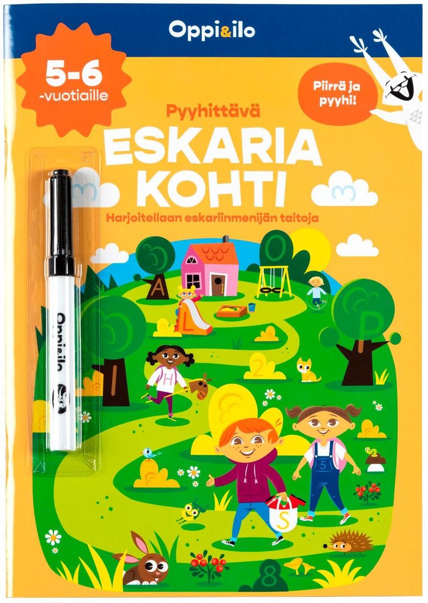 Oppi&Ilo Pyyhittävä Eskaria Kohti